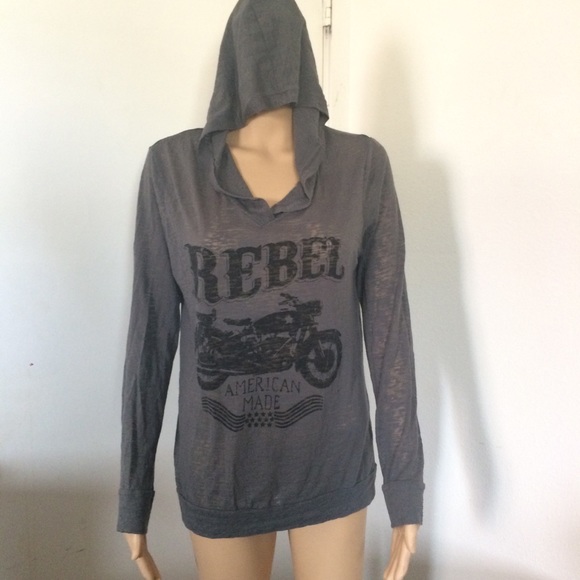Rocker Girl Tops - Rocker Girl Hoodie Top